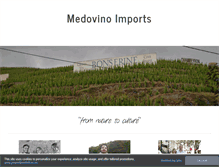 Tablet Screenshot of medovino.com